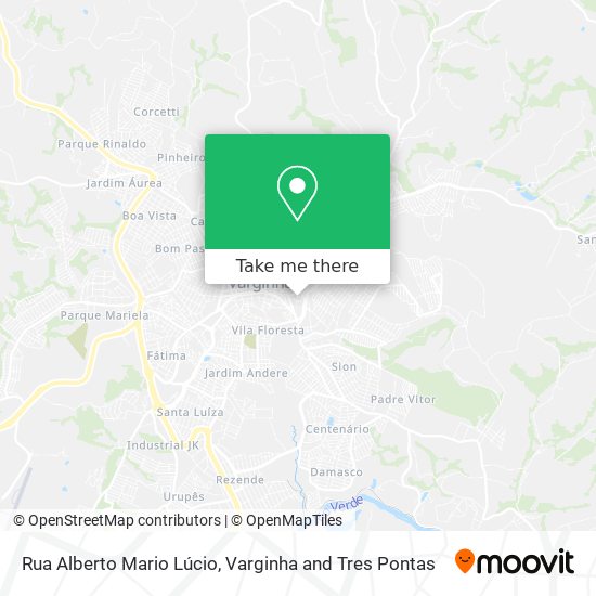 Rua Alberto Mario Lúcio map
