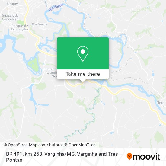 BR 491,  km 258, Varginha/MG map