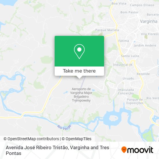 Avenida José Ribeiro Tristão map