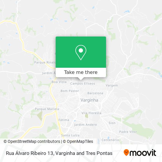 Rua Álvaro Ribeiro 13 map