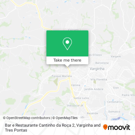 Bar e Restaurante Cantinho da Roça 2 map