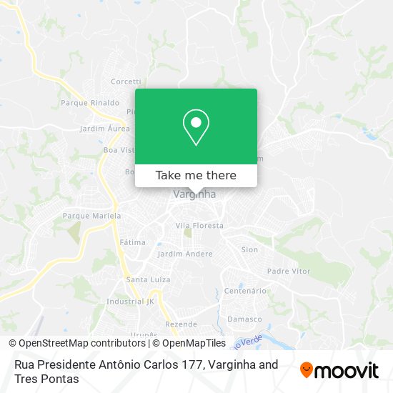 Rua Presidente Antônio Carlos 177 map