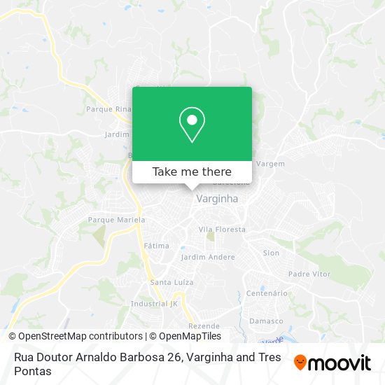 Mapa Rua Doutor Arnaldo Barbosa 26