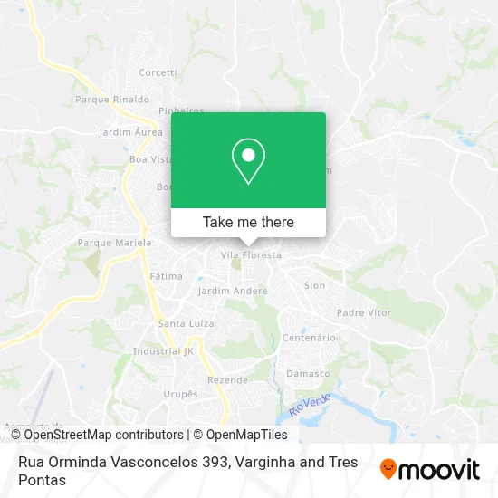 Rua Orminda Vasconcelos 393 map