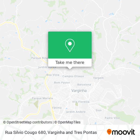 Rua Silvio Cougo 680 map