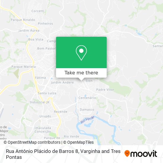 Rua Antônio Plácido de Barros 8 map