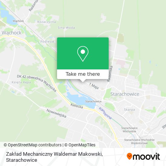 Zakład Mechaniczny Waldemar Makowski map