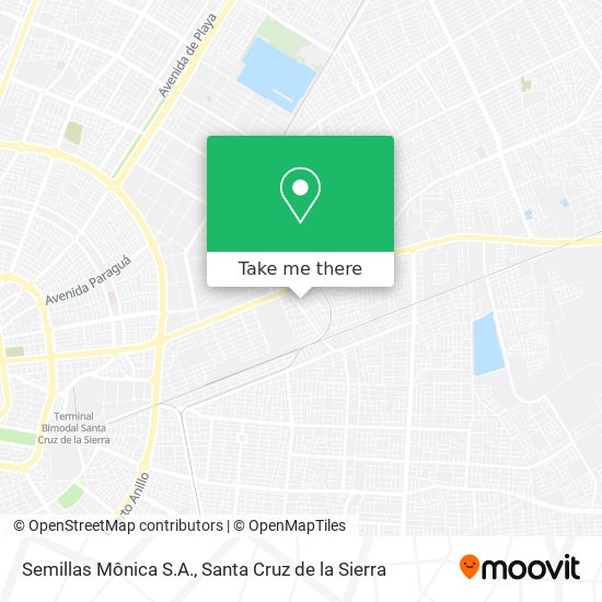 Semillas Mônica S.A. map