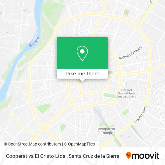 Cooperativa El Cristo Ltda. map