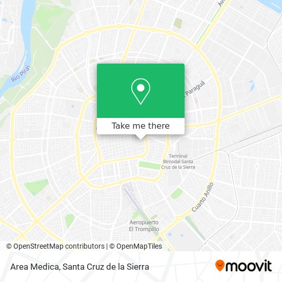 Area Medica map