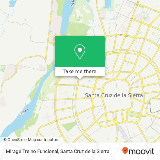 Mapa de Mirage Treino Funcional