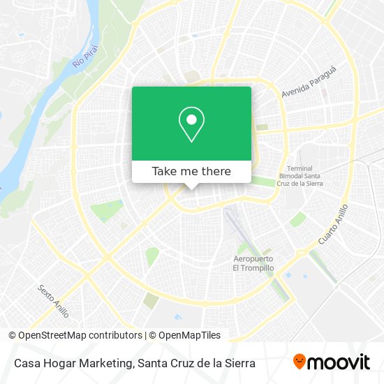 Casa Hogar Marketing map