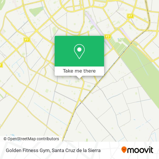 Golden Fitness Gym map