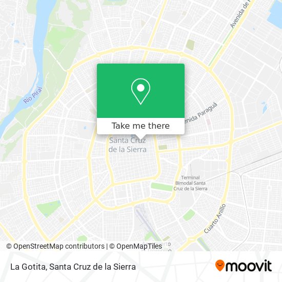 La Gotita map