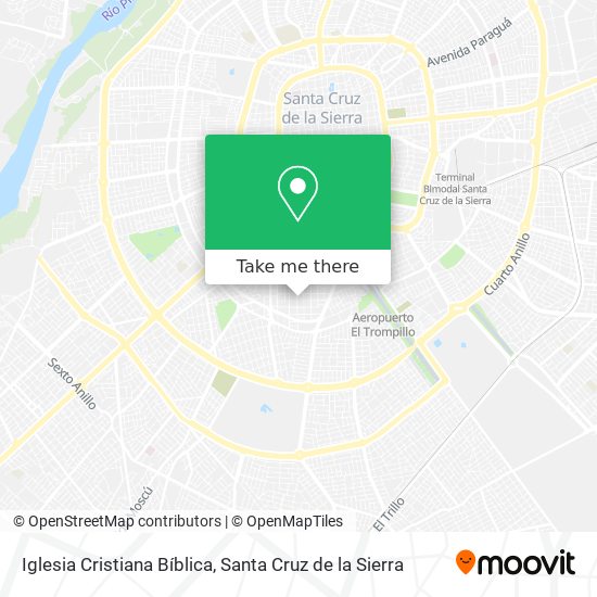 Mapa de Iglesia Cristiana Bíblica