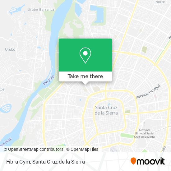 Fibra Gym map