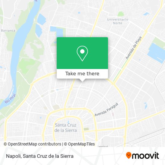 Napoli map