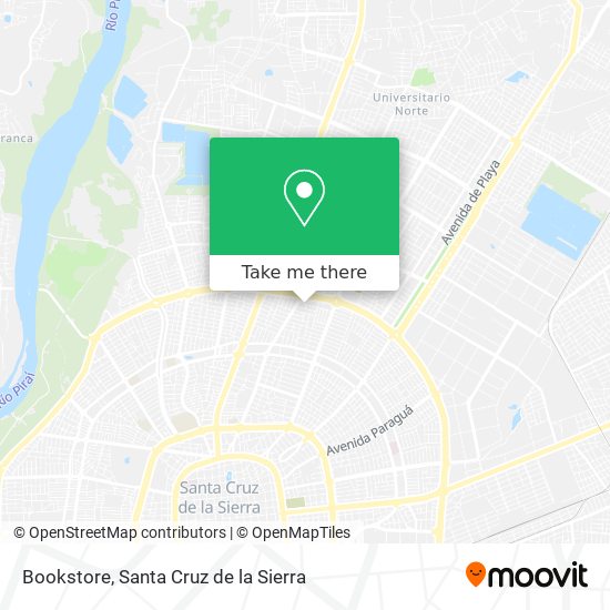 Bookstore map