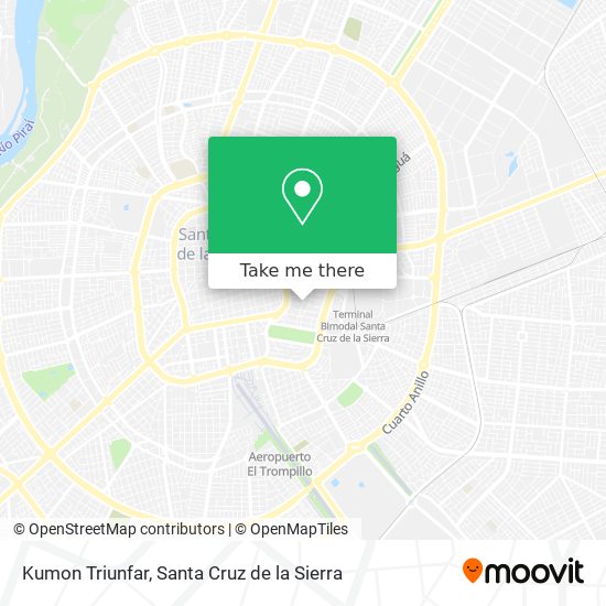 How to get to Kumon Triunfar in Santa Cruz De La Sierra by Bus