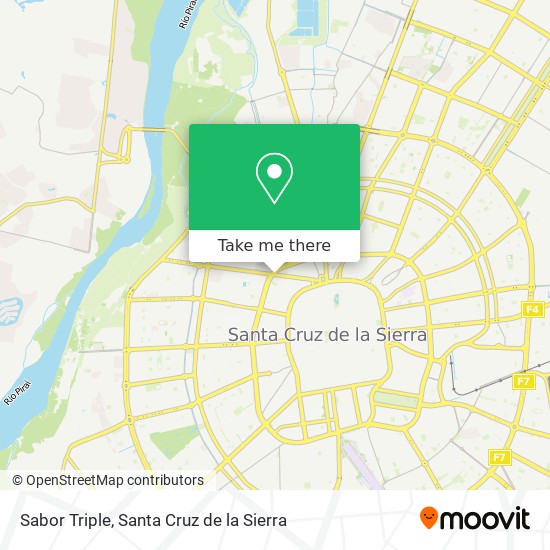 Sabor Triple map