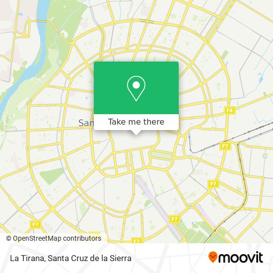 La Tirana map