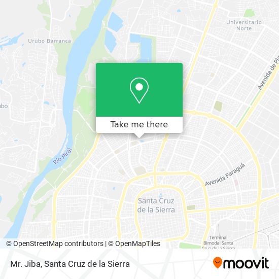 Mr. Jiba map