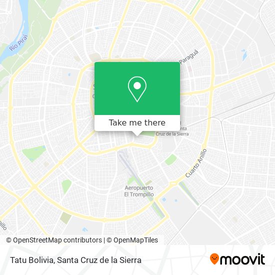 Tatu Bolivia map