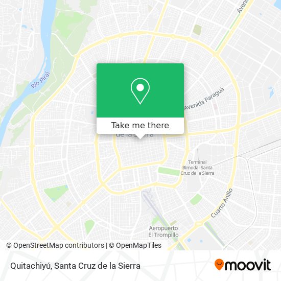 Quitachiyú map