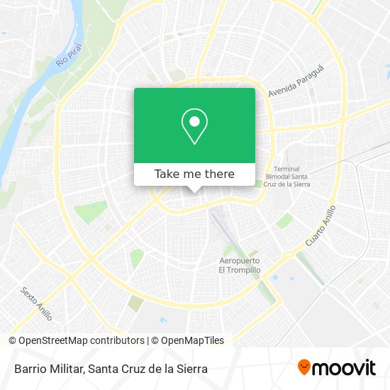 Barrio Militar map