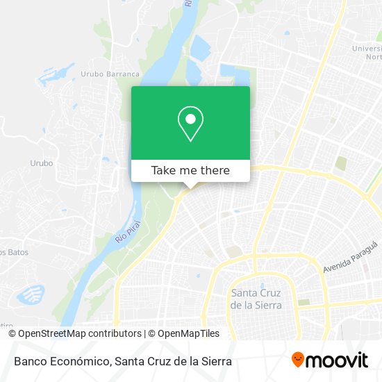 Mapa de Banco Económico