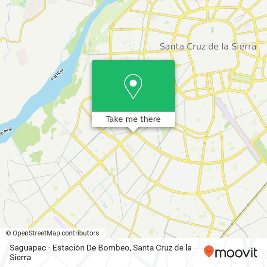 Saguapac - Estación De Bombeo map