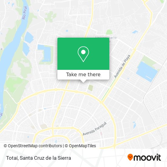 Mapa de Totaí