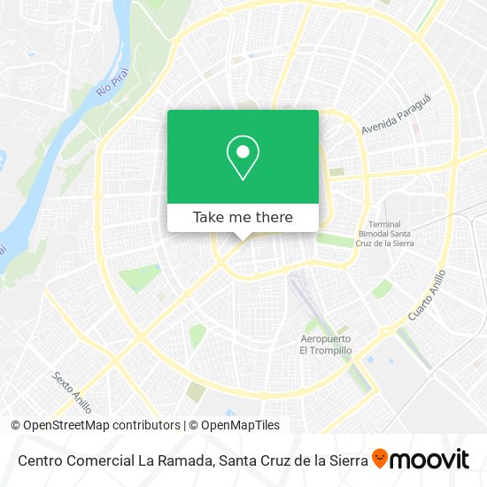Centro Comercial La Ramada map