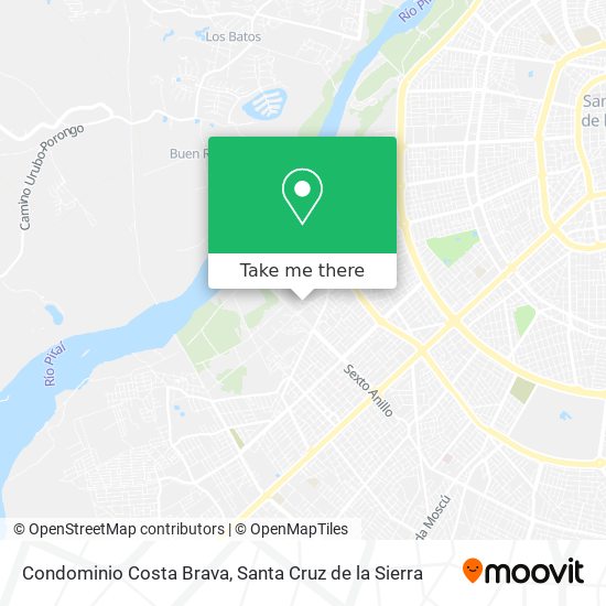 How to get to Condominio Costa Brava in Santa Cruz De La Sierra by