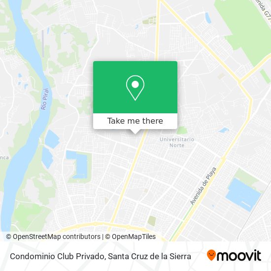 Condominio Club Privado map