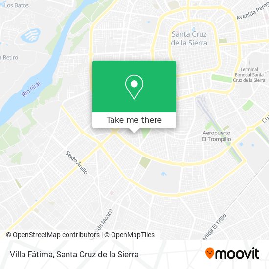 Villa Fátima map