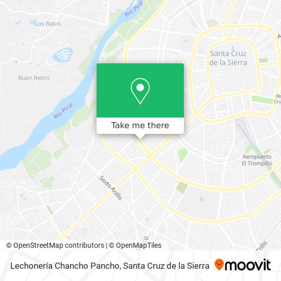 Lechonería Chancho Pancho map