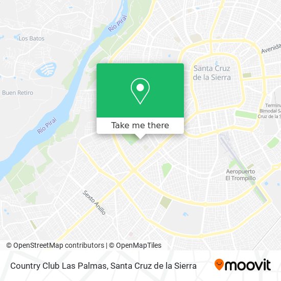 Mapa de Country Club Las Palmas