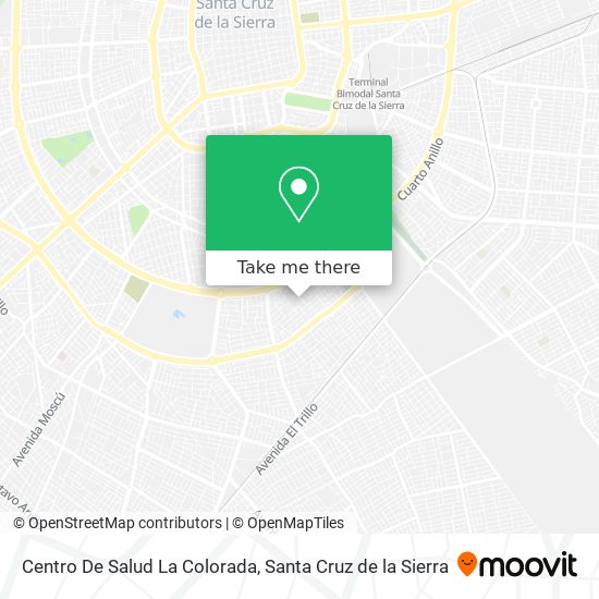 Centro De Salud La Colorada map