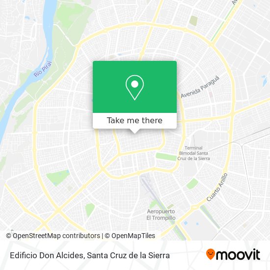 Mapa de Edificio Don Alcides