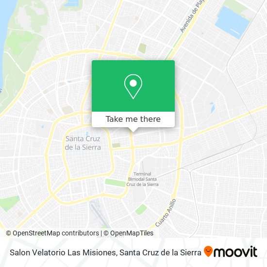 Salon Velatorio Las Misiones map