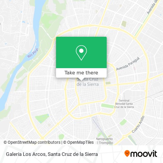 Mapa de Galería Los Arcos