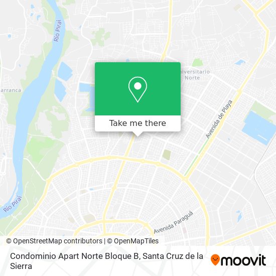 Condominio Apart Norte Bloque B map