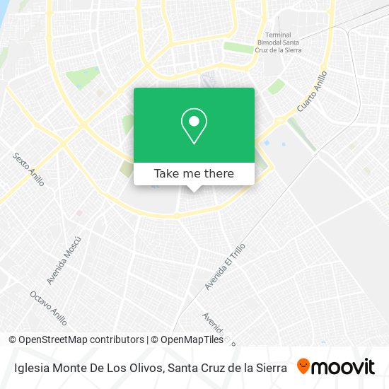 Iglesia Monte De Los Olivos map