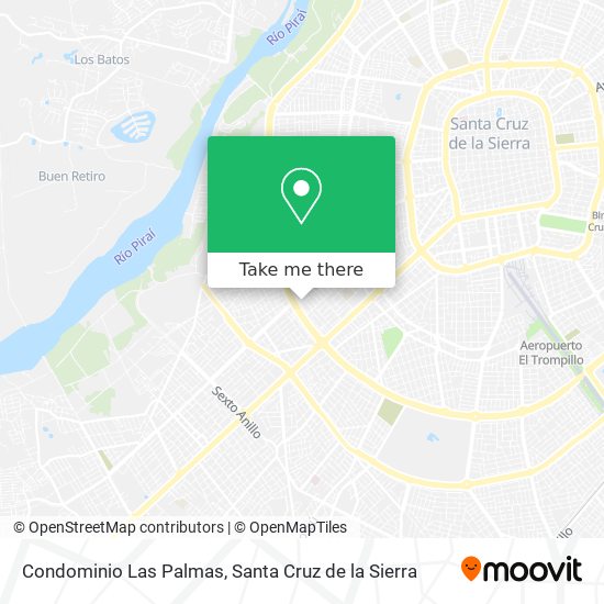 Condominio Las Palmas map
