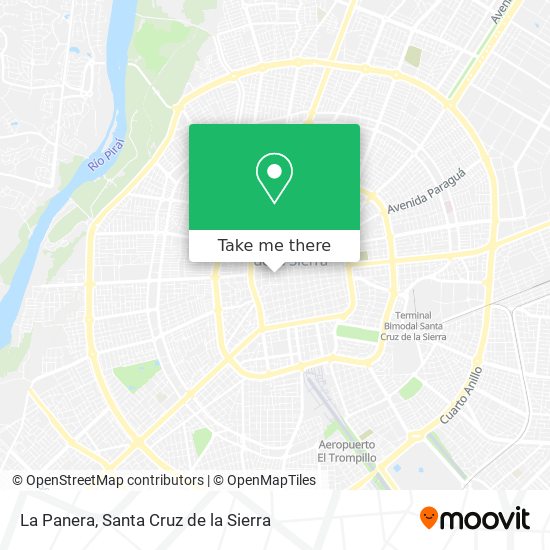 La Panera map