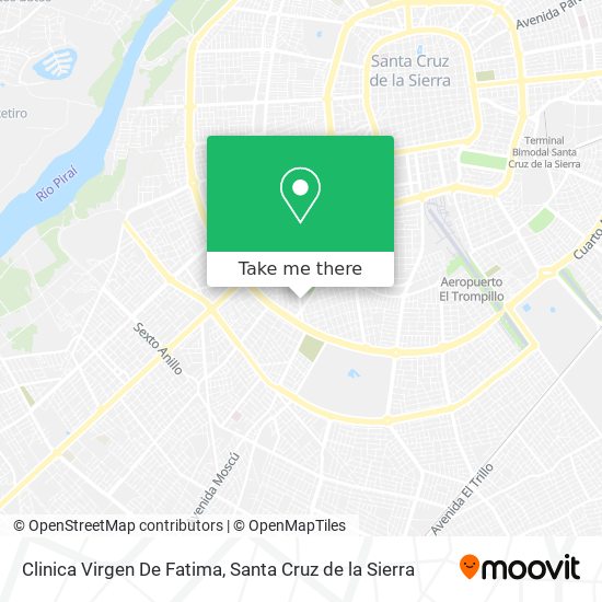 Mapa de Clinica Virgen De Fatima