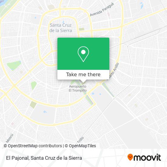 El Pajonal map