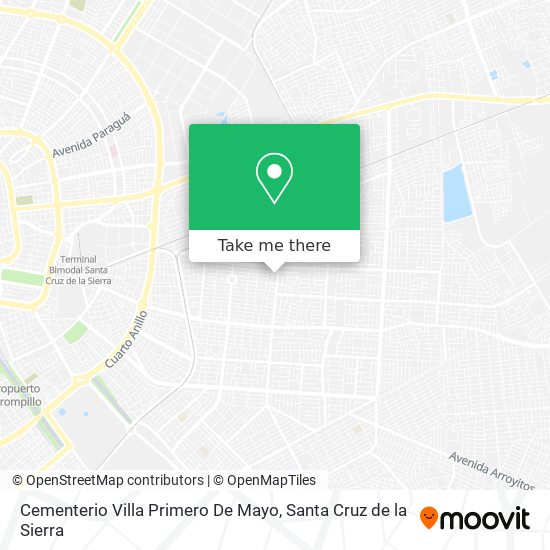 Mapa de Cementerio Villa Primero De Mayo