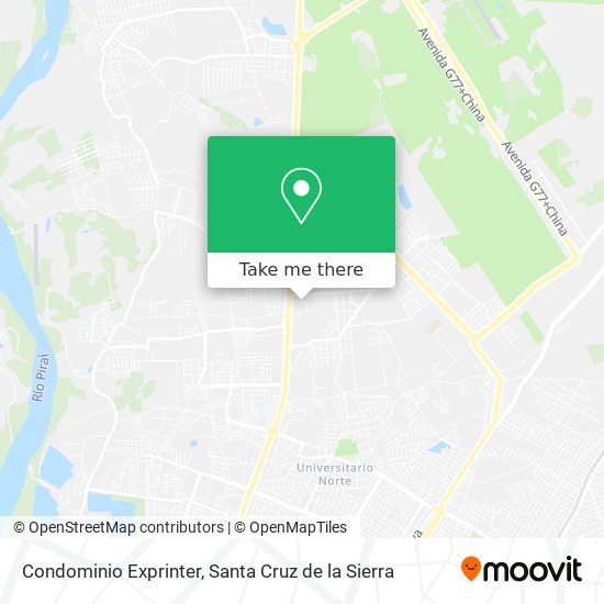 Condominio Exprinter map